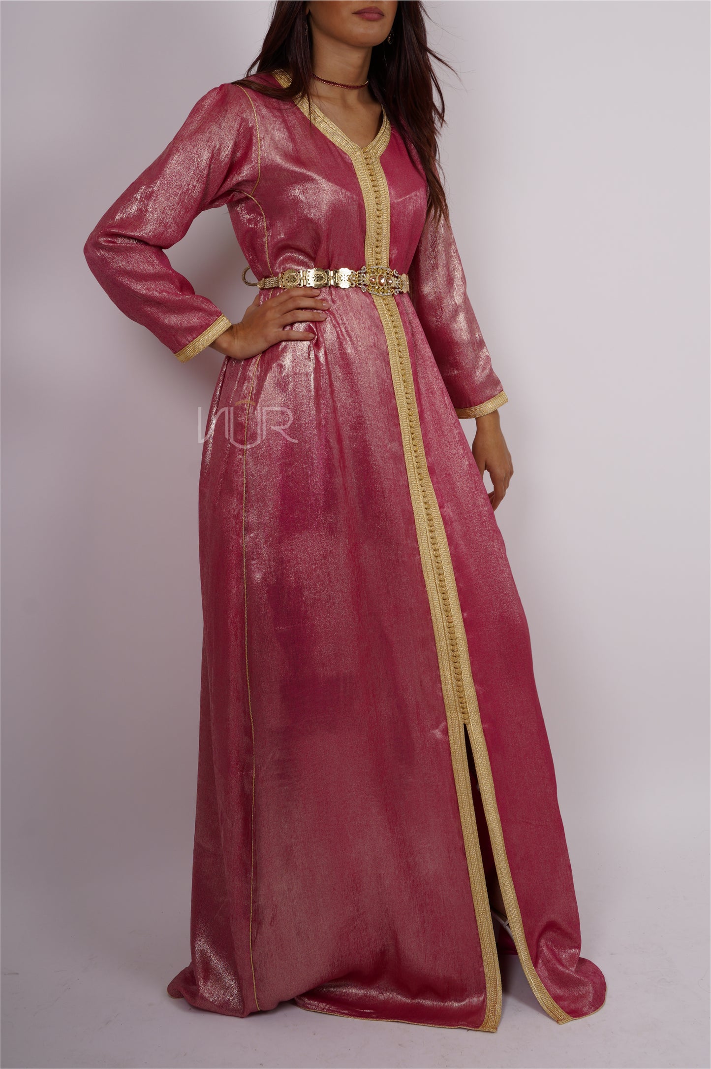 Caftan "Amira" Rose